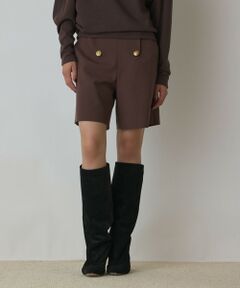GRACE CONTINENTAL / グレースコンチネンタル その他パンツ | ダブルボタンショートパンツ