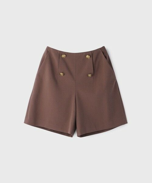 GRACE CONTINENTAL / グレースコンチネンタル その他パンツ | ダブルボタンショートパンツ | 詳細7