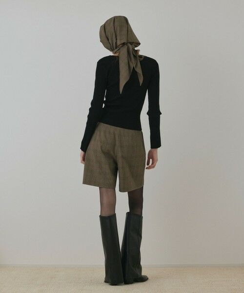 GRACE CONTINENTAL / グレースコンチネンタル その他パンツ | ダブルボタンショートパンツ | 詳細16