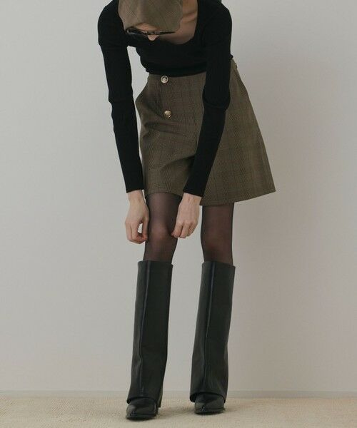 GRACE CONTINENTAL / グレースコンチネンタル その他パンツ | ダブルボタンショートパンツ | 詳細17