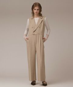 GRACE CONTINENTAL / グレースコンチネンタル サロペット・オールインワン | ツイードテーラーサロペット