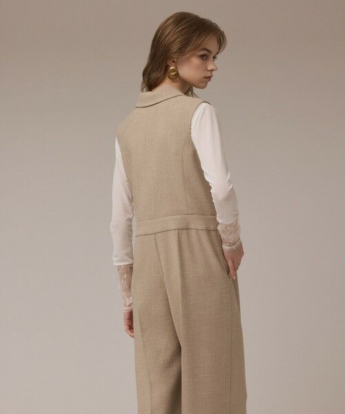 GRACE CONTINENTAL / グレースコンチネンタル サロペット・オールインワン | ツイードテーラーサロペット | 詳細2