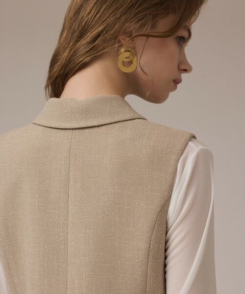 GRACE CONTINENTAL / グレースコンチネンタル サロペット・オールインワン | ツイードテーラーサロペット | 詳細7