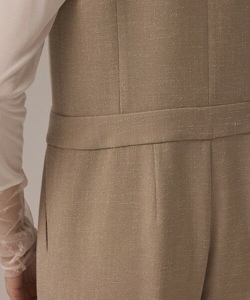 GRACE CONTINENTAL / グレースコンチネンタル サロペット・オールインワン | ツイードテーラーサロペット | 詳細8