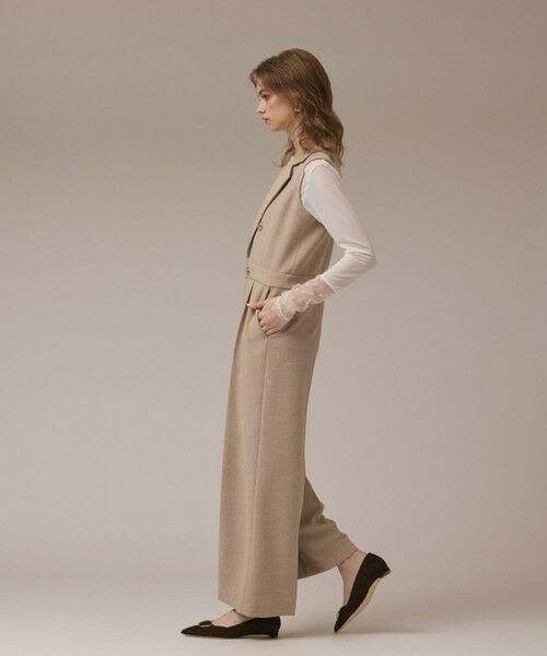GRACE CONTINENTAL / グレースコンチネンタル サロペット・オールインワン | ツイードテーラーサロペット | 詳細9