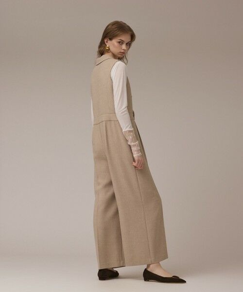 GRACE CONTINENTAL / グレースコンチネンタル サロペット・オールインワン | ツイードテーラーサロペット | 詳細10