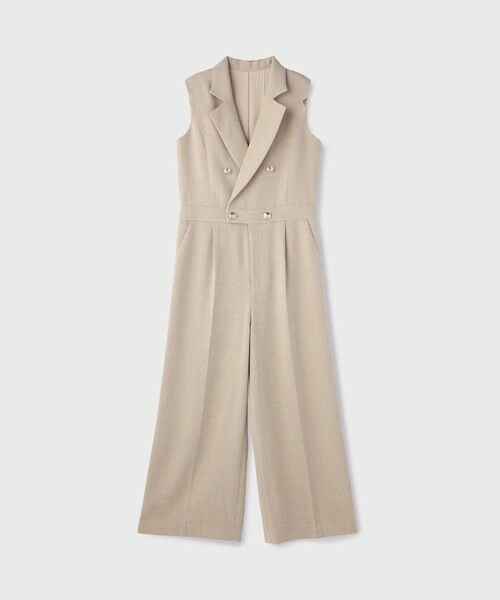 GRACE CONTINENTAL / グレースコンチネンタル サロペット・オールインワン | ツイードテーラーサロペット | 詳細12