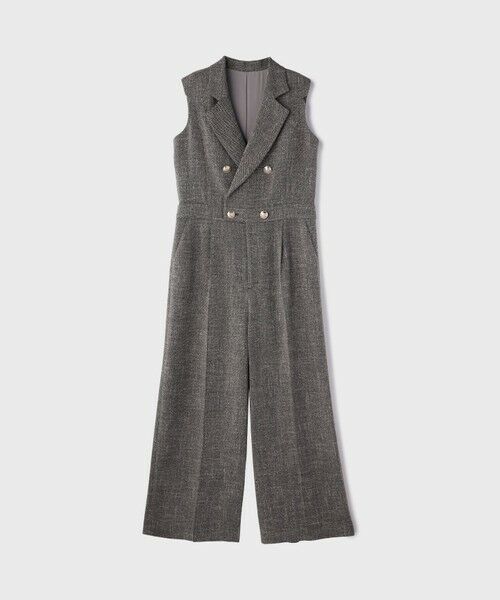 GRACE CONTINENTAL / グレースコンチネンタル サロペット・オールインワン | ツイードテーラーサロペット | 詳細19