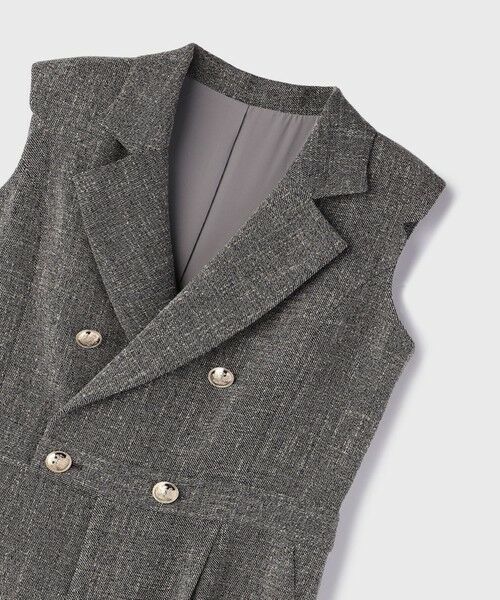 GRACE CONTINENTAL / グレースコンチネンタル サロペット・オールインワン | ツイードテーラーサロペット | 詳細21