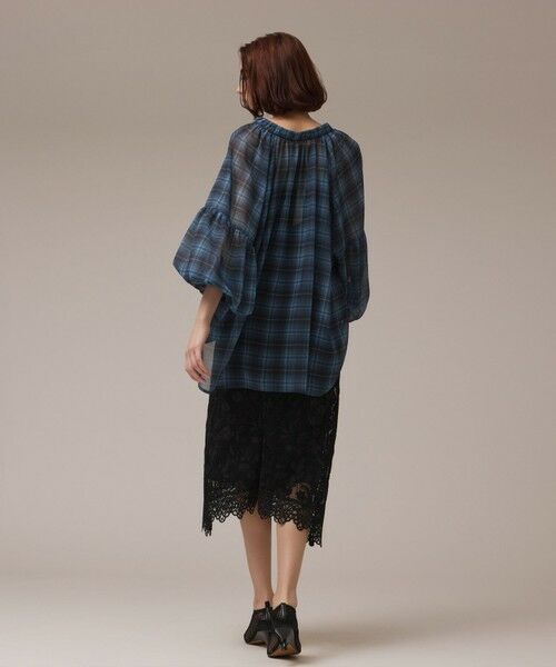 GRACE CONTINENTAL / グレースコンチネンタル ロング・マキシ丈スカート | フロッキーレーススカート | 詳細11