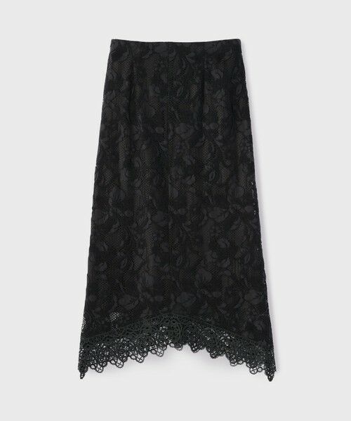 GRACE CONTINENTAL / グレースコンチネンタル ロング・マキシ丈スカート | フロッキーレーススカート | 詳細14