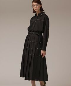 GRACE CONTINENTAL / グレースコンチネンタル ロング・マキシ丈スカート | メタルホットフィットスカート