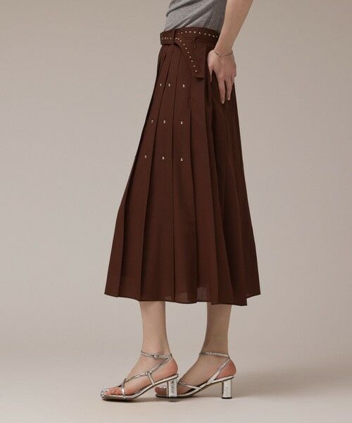 GRACE CONTINENTAL / グレースコンチネンタル ロング・マキシ丈スカート | メタルホットフィットスカート | 詳細4