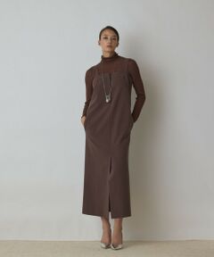 GRACE CONTINENTAL / グレースコンチネンタル ロング・マキシ丈スカート | スーツ地ジャンパ−スカート