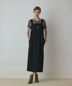 GRACE CONTINENTAL / グレースコンチネンタル ロング・マキシ丈スカート | スーツ地ジャンパ−スカート