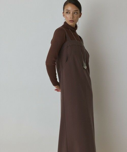 GRACE CONTINENTAL / グレースコンチネンタル ロング・マキシ丈スカート | スーツ地ジャンパ−スカート | 詳細5