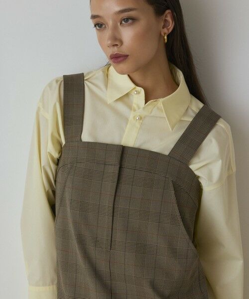 GRACE CONTINENTAL / グレースコンチネンタル ロング・マキシ丈スカート | スーツ地ジャンパ−スカート | 詳細20