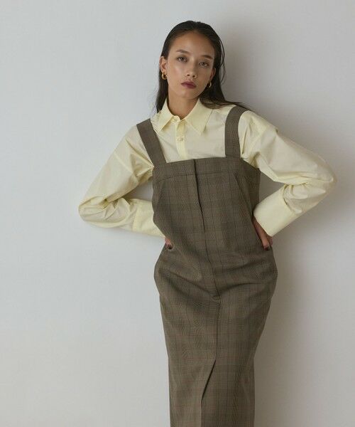GRACE CONTINENTAL/グレースコンチネンタル スーツ地ジャンパ スカート マルチ 36 GRACE CONTINENTAL/グレースコンチネンタル スーツ地ジャンパ スカート マルチ 36