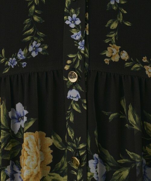 GRACE CONTINENTAL / グレースコンチネンタル ロング・マキシ丈ワンピース | フラワープリントティアードワンピース | 詳細15
