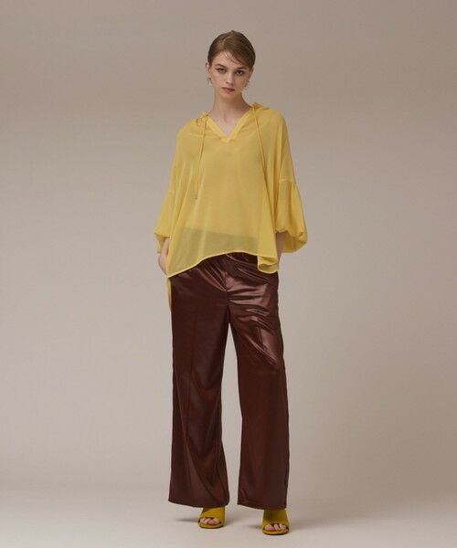 GRACE CONTINENTAL / グレースコンチネンタル シャツ・ブラウス | ボリュームカフタントップ | 詳細1