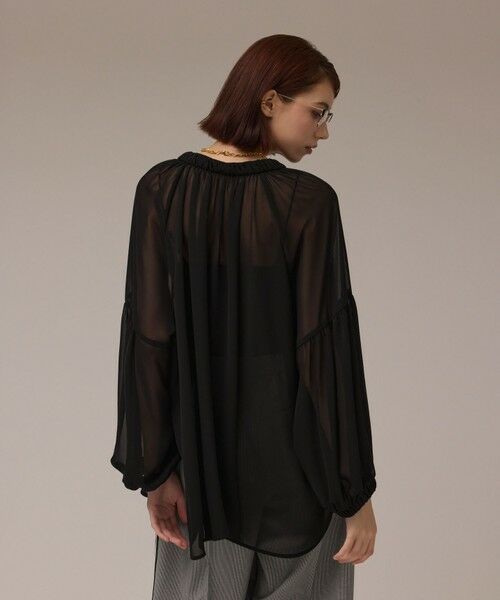 GRACE CONTINENTAL / グレースコンチネンタル シャツ・ブラウス | ボリュームカフタントップ | 詳細13
