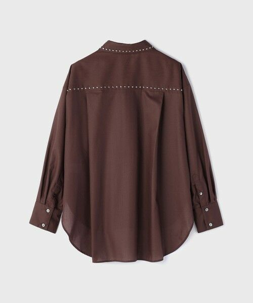 GRACE CONTINENTAL / グレースコンチネンタル シャツ・ブラウス | メタルホットフィットシャツ | 詳細10