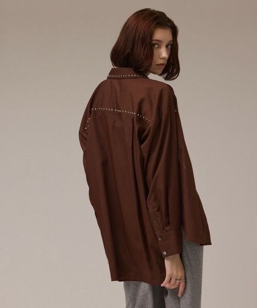 GRACE CONTINENTAL / グレースコンチネンタル シャツ・ブラウス | メタルホットフィットシャツ | 詳細4