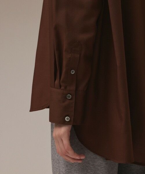 GRACE CONTINENTAL / グレースコンチネンタル シャツ・ブラウス | メタルホットフィットシャツ | 詳細7