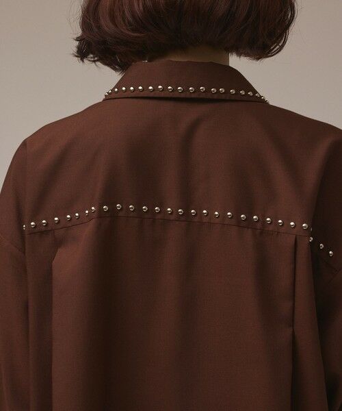 GRACE CONTINENTAL / グレースコンチネンタル シャツ・ブラウス | メタルホットフィットシャツ | 詳細8