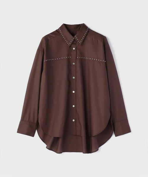 GRACE CONTINENTAL / グレースコンチネンタル シャツ・ブラウス | メタルホットフィットシャツ | 詳細9
