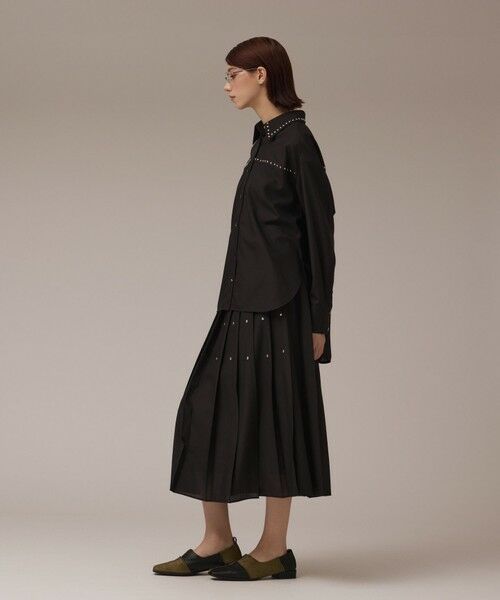 GRACE CONTINENTAL / グレースコンチネンタル シャツ・ブラウス | メタルホットフィットシャツ | 詳細14