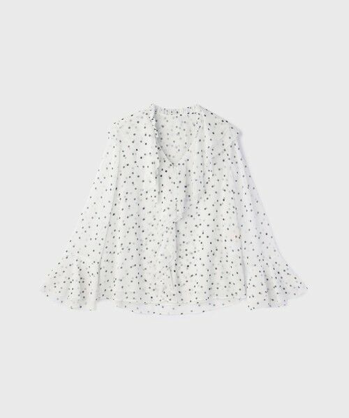 GRACE CONTINENTAL / グレースコンチネンタル シャツ・ブラウス | ラッフルドットトップ | 詳細9