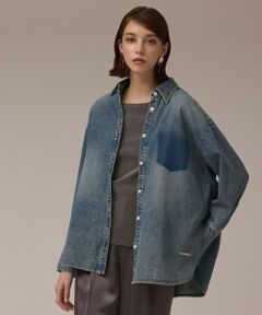 GRACE CONTINENTAL / グレースコンチネンタル シャツ・ブラウス | デニム2WAYシャツ