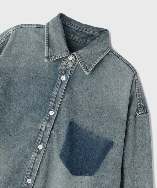 GRACE CONTINENTAL / グレースコンチネンタル シャツ・ブラウス | デニム2WAYシャツ | 詳細16