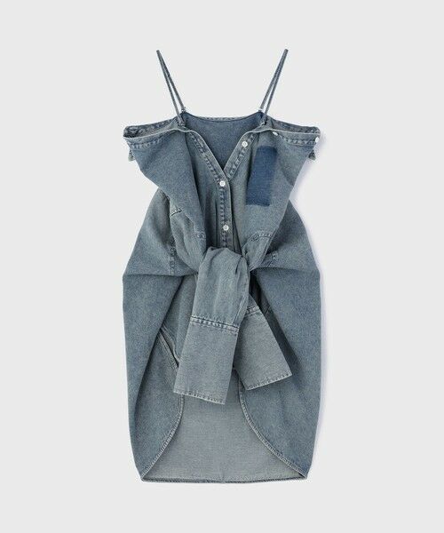 GRACE CONTINENTAL / グレースコンチネンタル シャツ・ブラウス | デニム2WAYシャツ | 詳細18