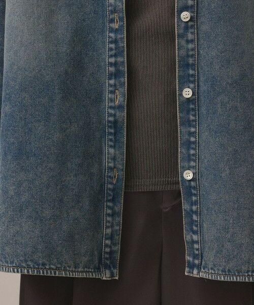 GRACE CONTINENTAL / グレースコンチネンタル シャツ・ブラウス | デニム2WAYシャツ | 詳細6