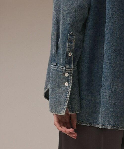 GRACE CONTINENTAL / グレースコンチネンタル シャツ・ブラウス | デニム2WAYシャツ | 詳細9