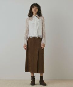 GRACE CONTINENTAL / グレースコンチネンタル シャツ・ブラウス | レースボウタイブラウス