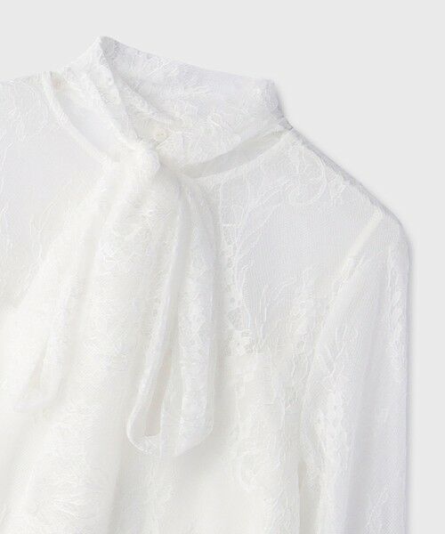 GRACE CONTINENTAL / グレースコンチネンタル シャツ・ブラウス | レースボウタイブラウス | 詳細12