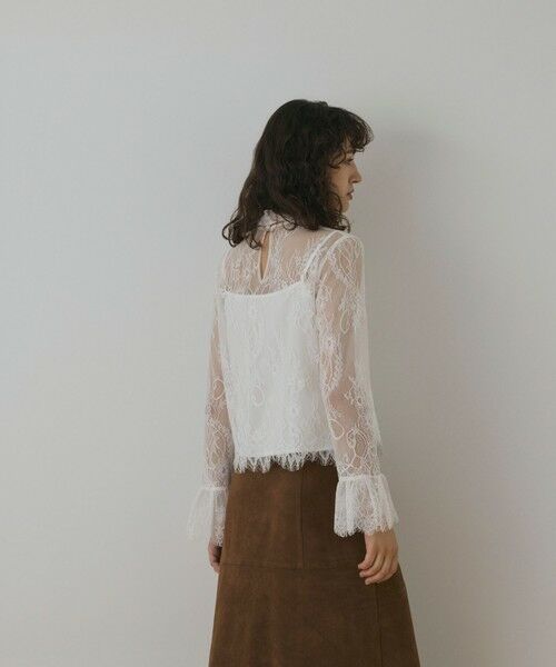 GRACE CONTINENTAL / グレースコンチネンタル シャツ・ブラウス | レースボウタイブラウス | 詳細3