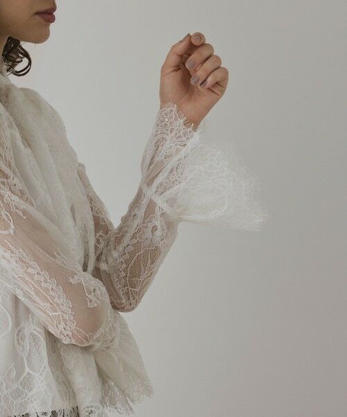 GRACE CONTINENTAL / グレースコンチネンタル シャツ・ブラウス | レースボウタイブラウス | 詳細4