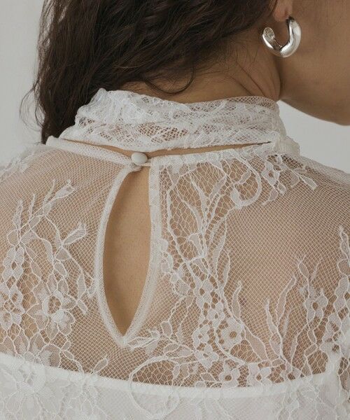 GRACE CONTINENTAL / グレースコンチネンタル シャツ・ブラウス | レースボウタイブラウス | 詳細6