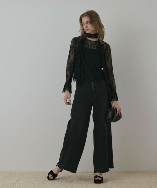 GRACE CONTINENTAL / グレースコンチネンタル シャツ・ブラウス | レースボウタイブラウス | 詳細14