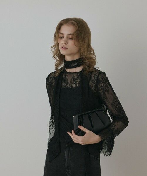 GRACE CONTINENTAL / グレースコンチネンタル シャツ・ブラウス | レースボウタイブラウス | 詳細17