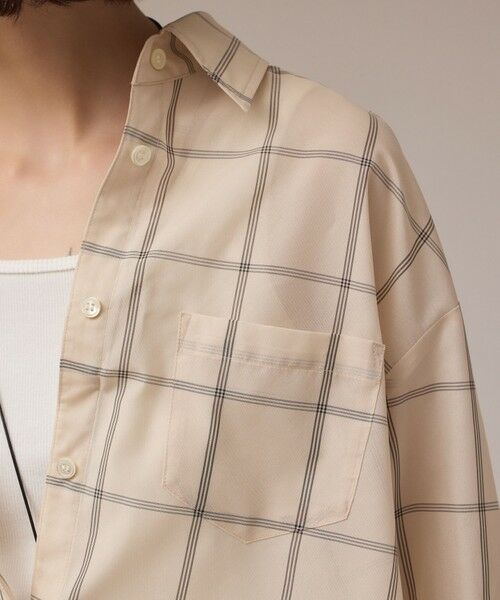 GRACE CONTINENTAL / グレースコンチネンタル シャツ・ブラウス | オーガン2WAYシャツ | 詳細13