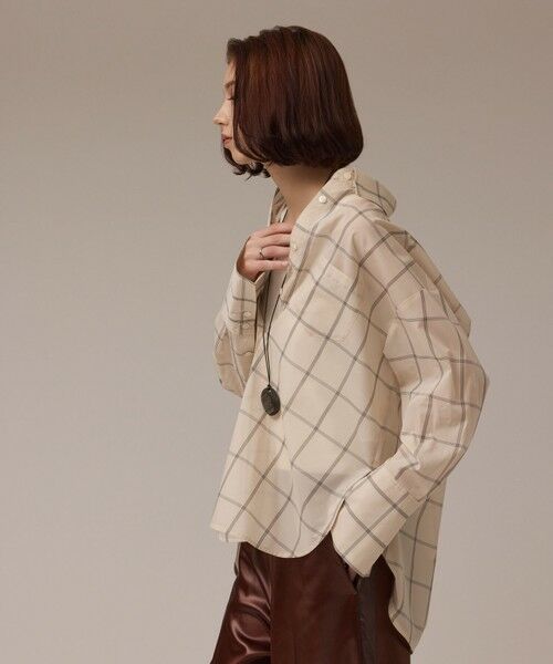 GRACE CONTINENTAL / グレースコンチネンタル シャツ・ブラウス | オーガン2WAYシャツ | 詳細6