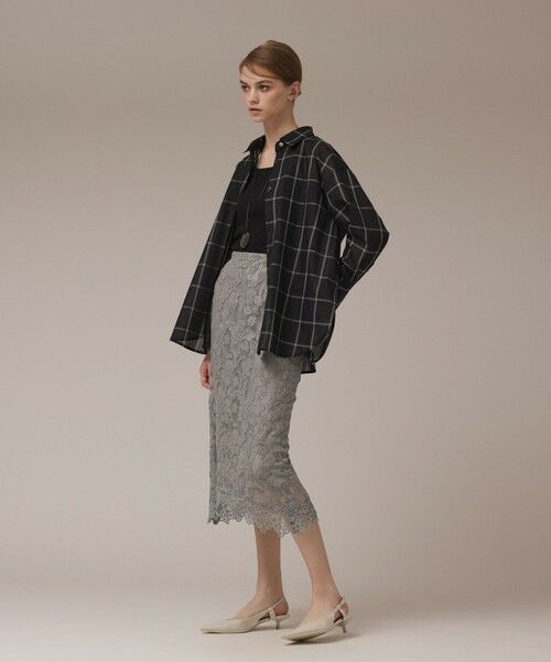 GRACE CONTINENTAL / グレースコンチネンタル シャツ・ブラウス | オーガン2WAYシャツ | 詳細17