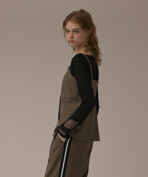 GRACE CONTINENTAL / グレースコンチネンタル キャミソール・チューブトップ | フロントウェーブキャミ | 詳細1