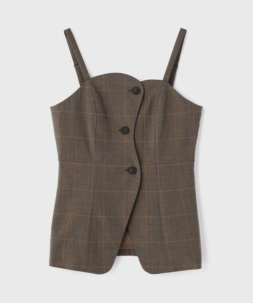 GRACE CONTINENTAL / グレースコンチネンタル キャミソール・チューブトップ | フロントウェーブキャミ | 詳細3