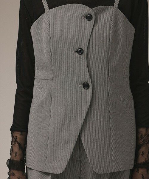 GRACE CONTINENTAL / グレースコンチネンタル キャミソール・チューブトップ | フロントウェーブキャミ | 詳細9